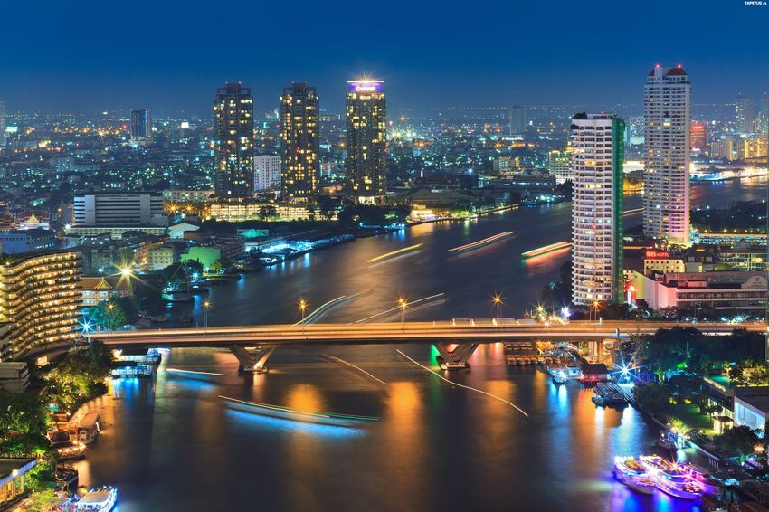 Бангкок - город-столица Таиланда